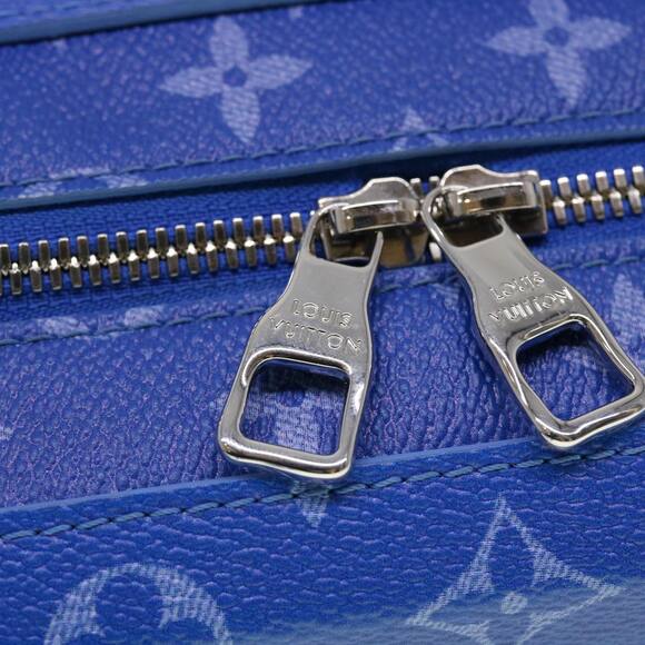 LOUIS VUITTON Monogram Clouds Soft Trunk Shoulder Bag Blue M45430 - Picture 8 of 16